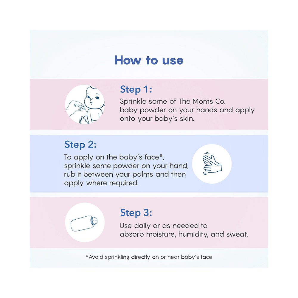The Moms Co. Natural Baby Powder - Image 5
