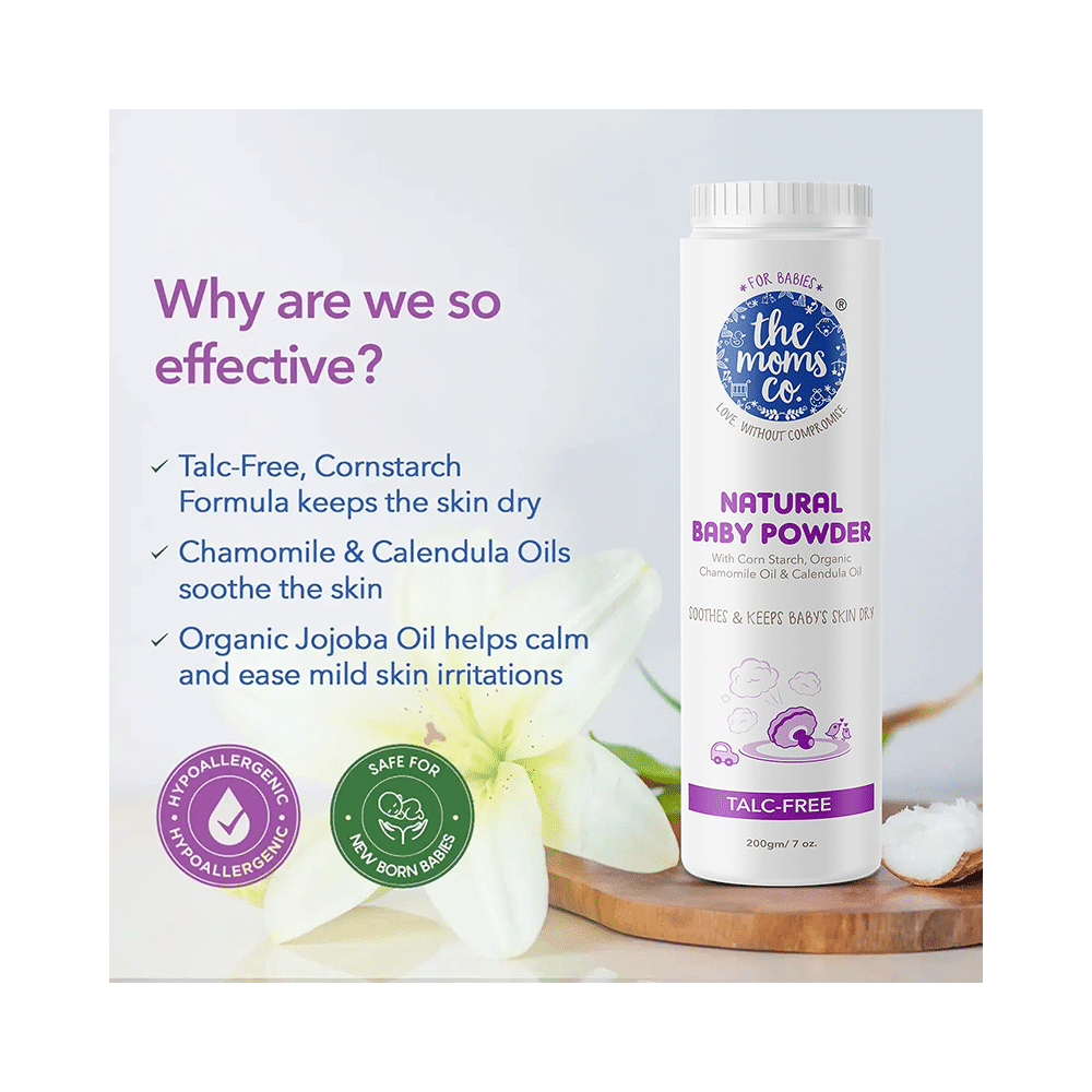 The Moms Co. Natural Baby Powder - Image 9