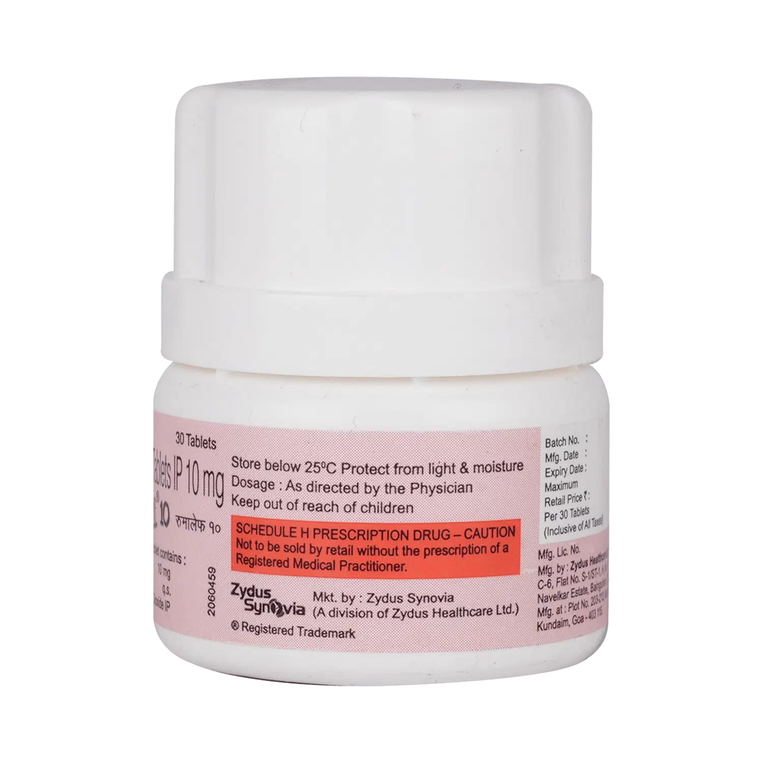 Rumalef 10 Tablet - Image 2