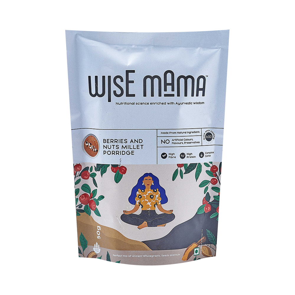 Wise Mama Berries and Nuts Millet Porridge - Image 1