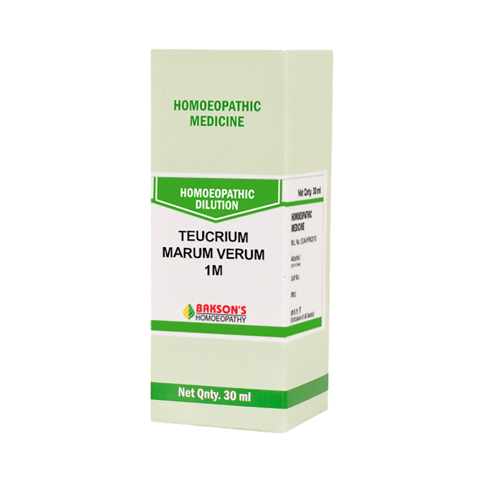 Bakson's Homeopathy Teucrium Marum Verum Dilution 1M - Image 1