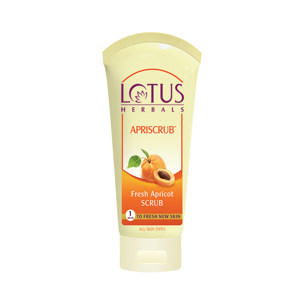 Lotus Herbals Apriscrub Fresh Apricot Scrub - Image 1