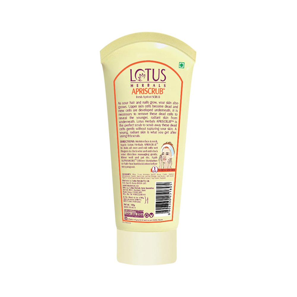 Lotus Herbals Apriscrub Fresh Apricot Scrub - Image 2