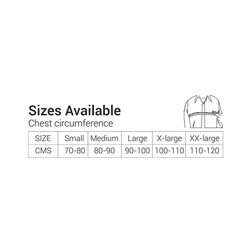 Dyna 1411 Thoraco Lumbar Appliance Nova (Taylor’s Brace) Small Grey - Image 2