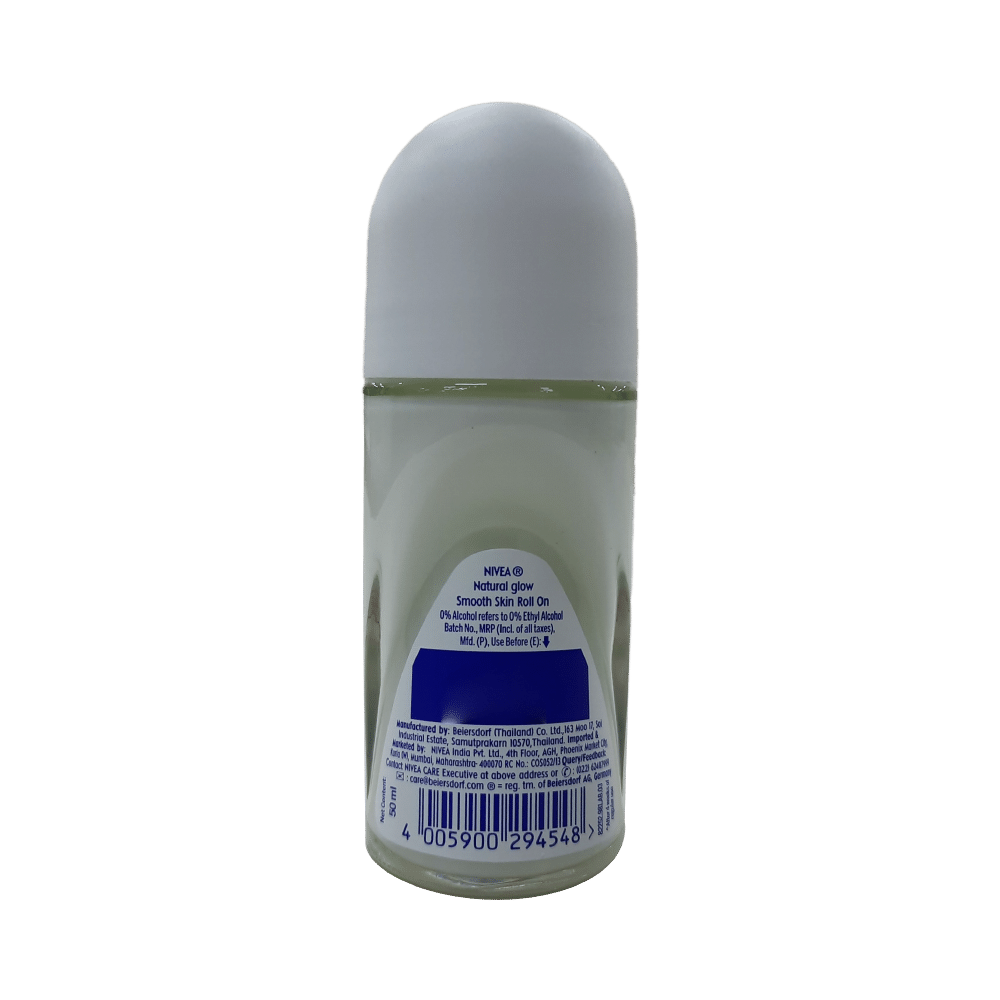 Nivea Women Deodorant Roll On Natural Glow Smooth Skin - Image 2