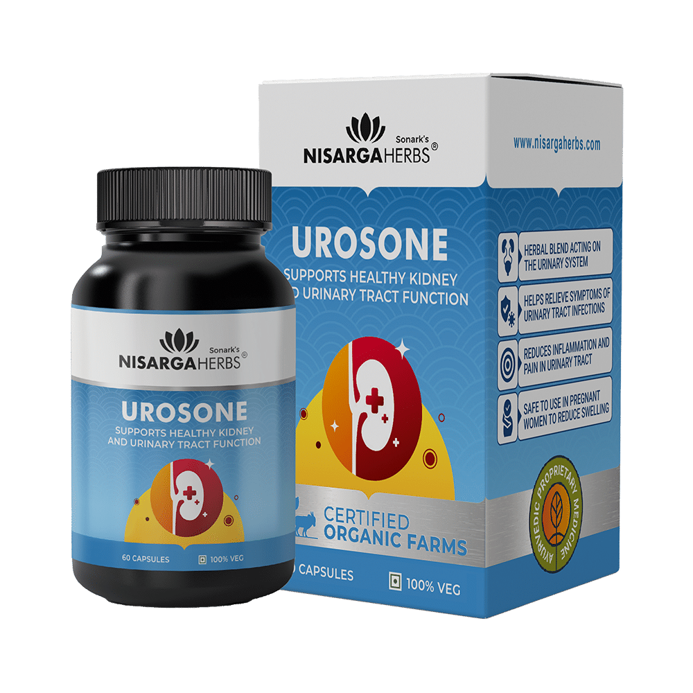 Nisarga Herbs Urosone Veggie Caps - Image 1