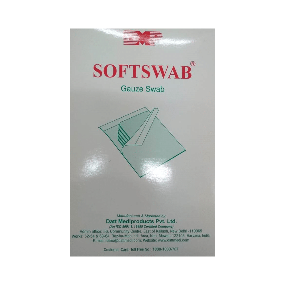 Softswab Gauze Swab 10cm x 10cm x 12 Ply