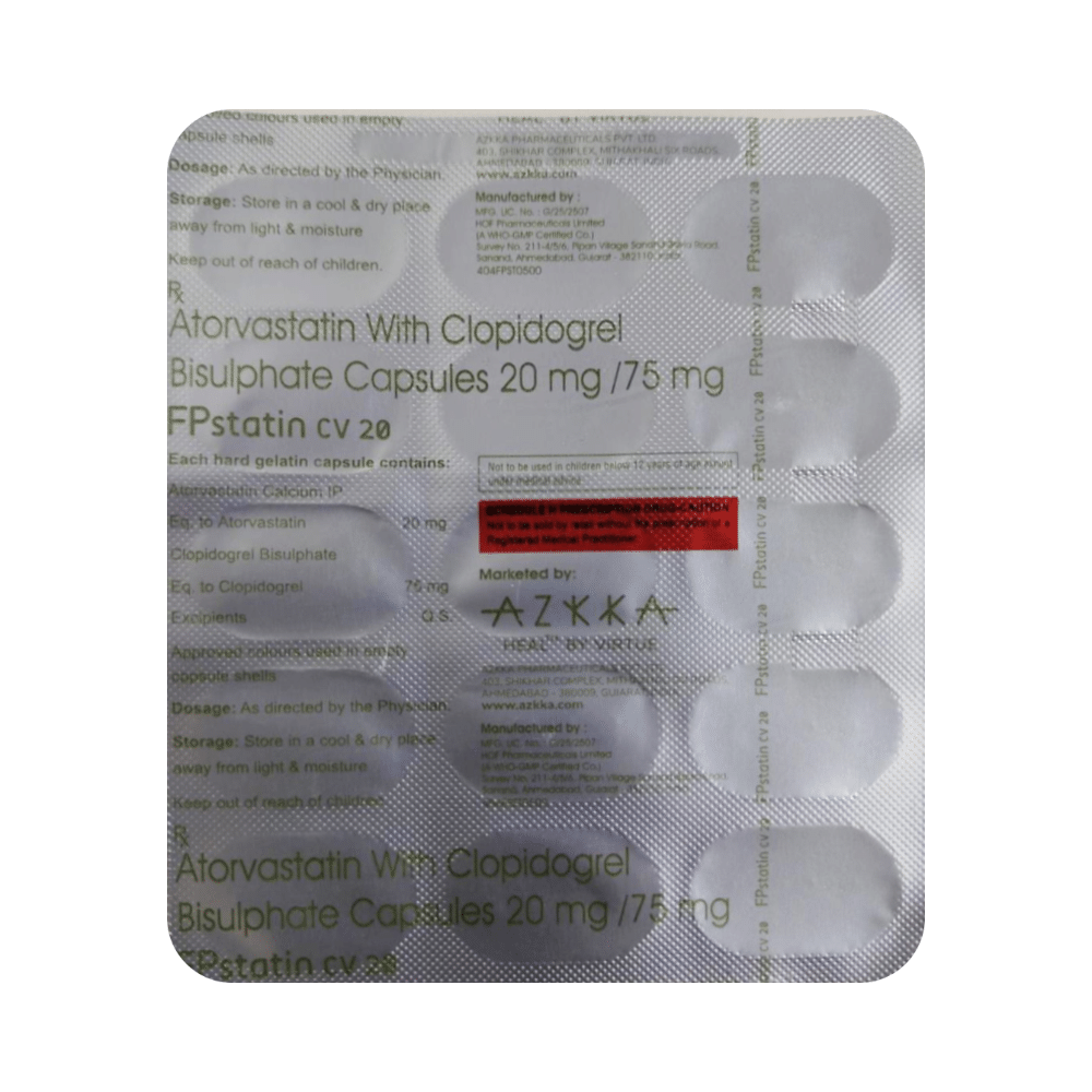 Fpstatin CV 20 Capsule
