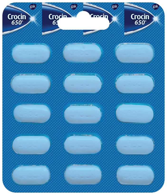 Crocin 650 Tablet - Image 1
