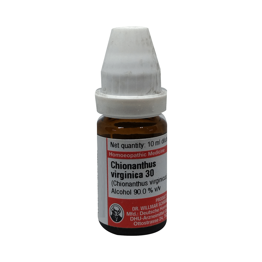 Dr Willmar Schwabe Germany Chionanthus Virginica Dilution 30