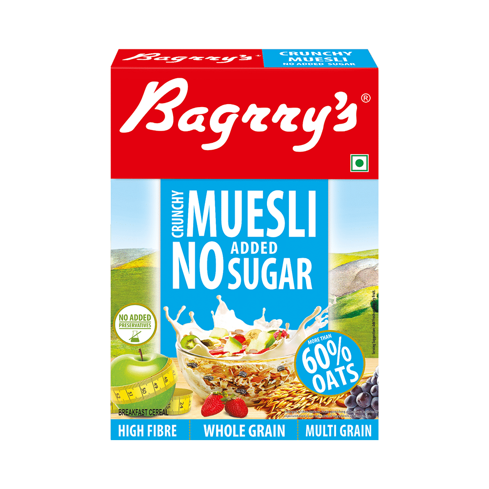 Bagrry's Crunchy Muesli No Added Sugar - Image 1