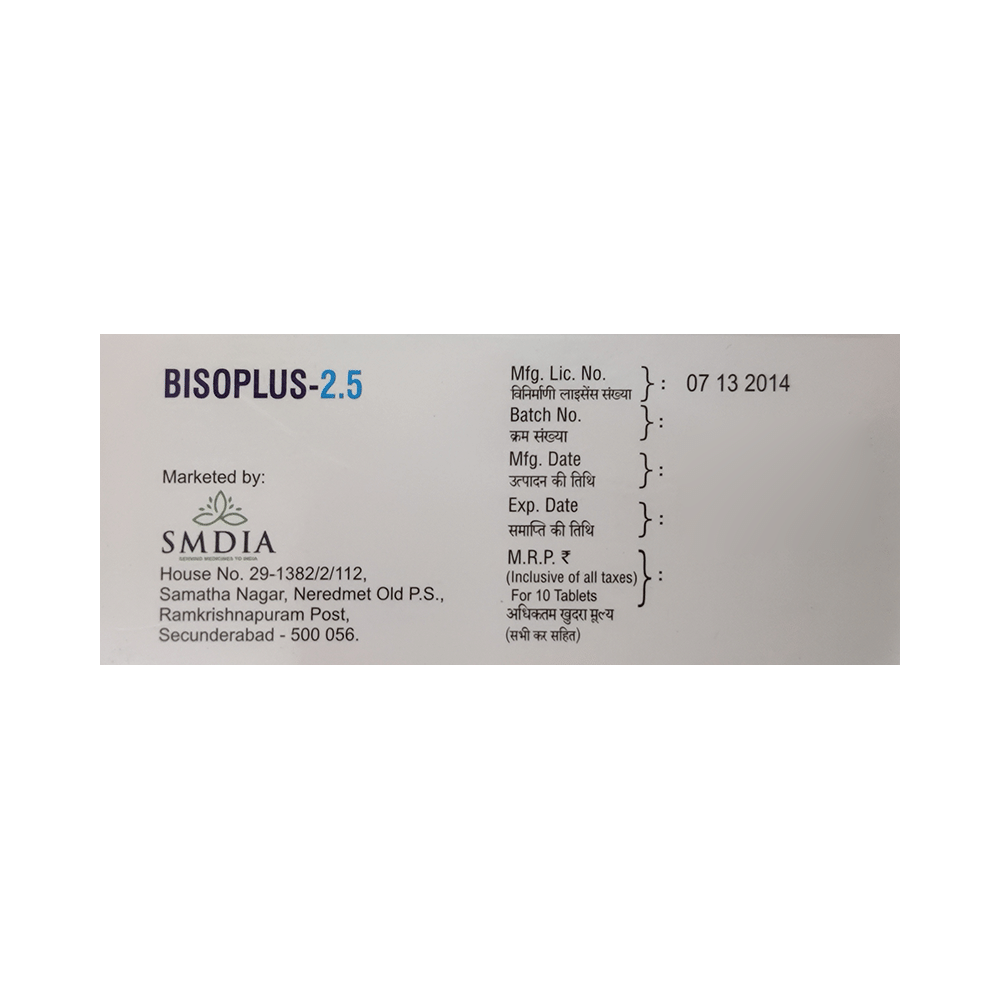 Bisoplus 2.5 Tablet - Image 3