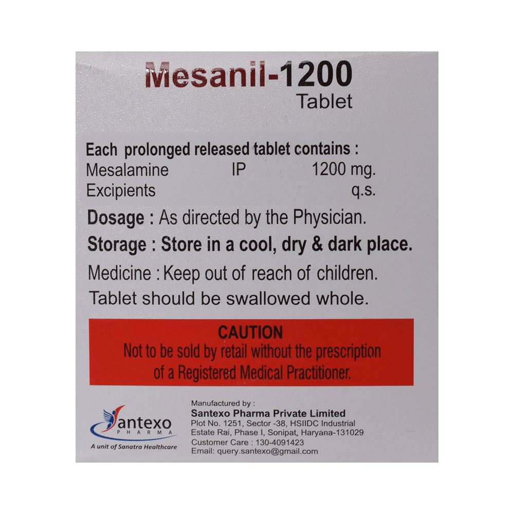 Mesanil 1200 Tablet PR - Image 2