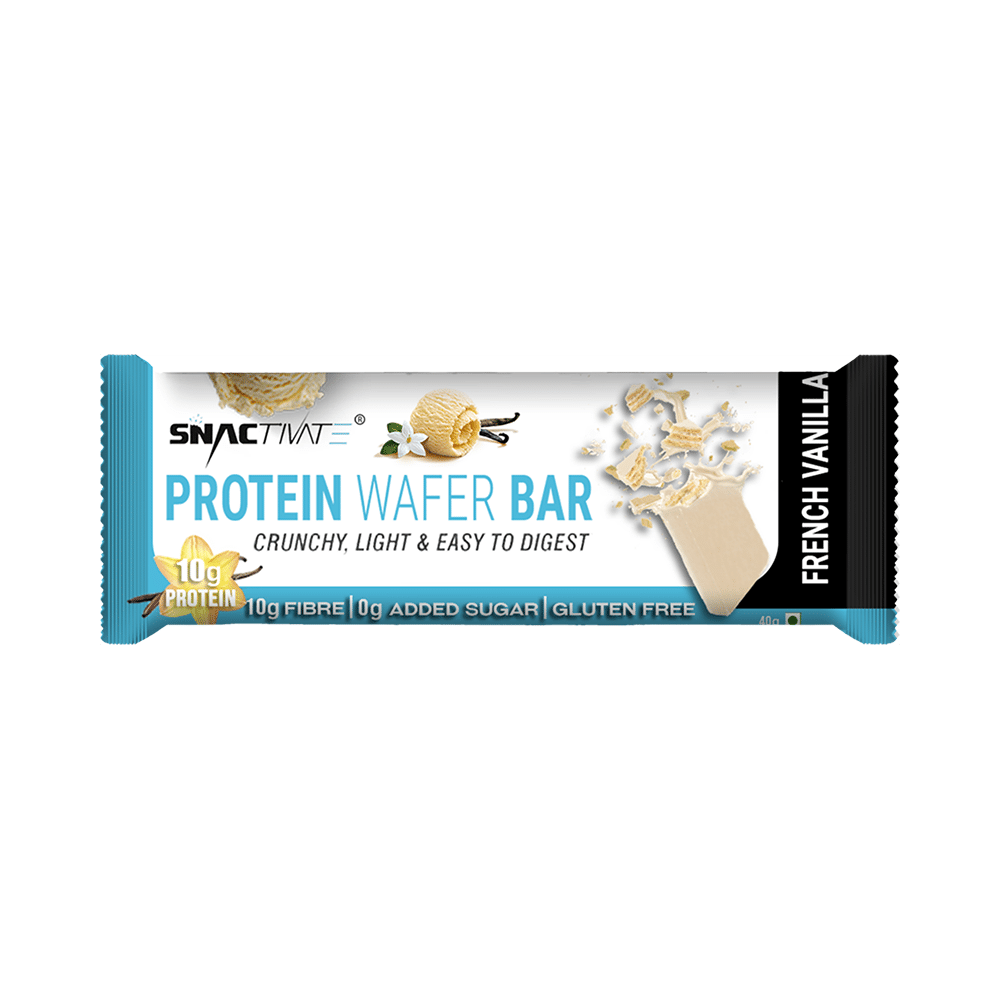 Snactivate Protein Wafer Bar (40gm Each) French Vanilla - Image 2