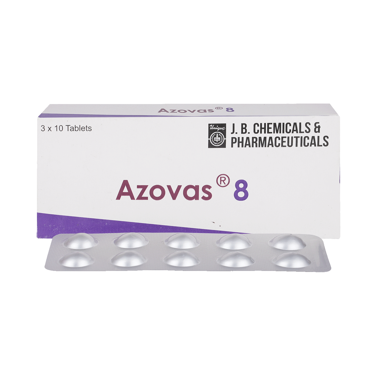Azovas 8mg Tablet - Image 1