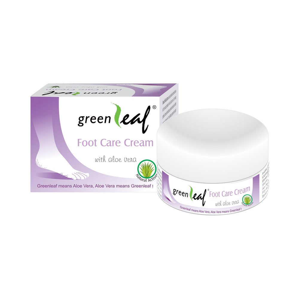Green Leaf Foot Care Cream - Image 1