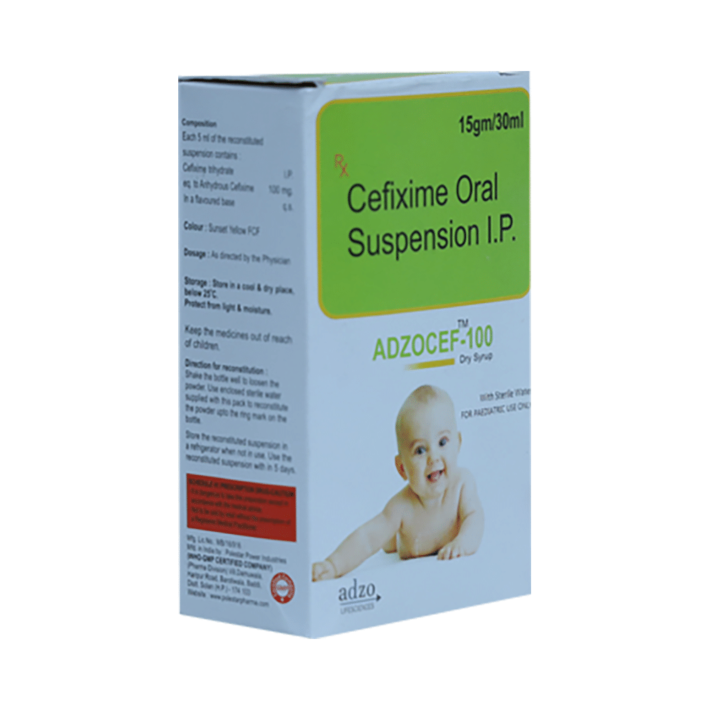 Adzocef 100 Dry Syrup