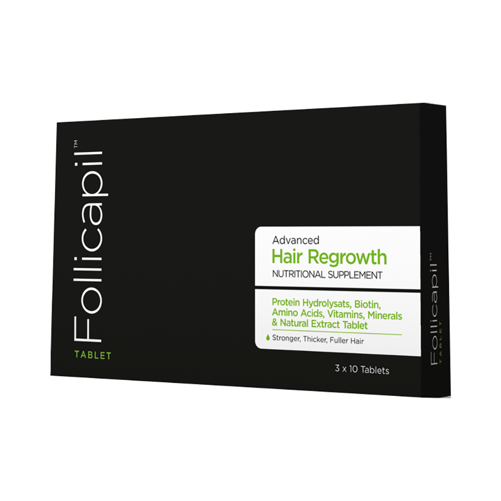 Follicapil Advance Hair Regrowth | With Protein, Biotin, Vitamins & Minerals | Tablet
