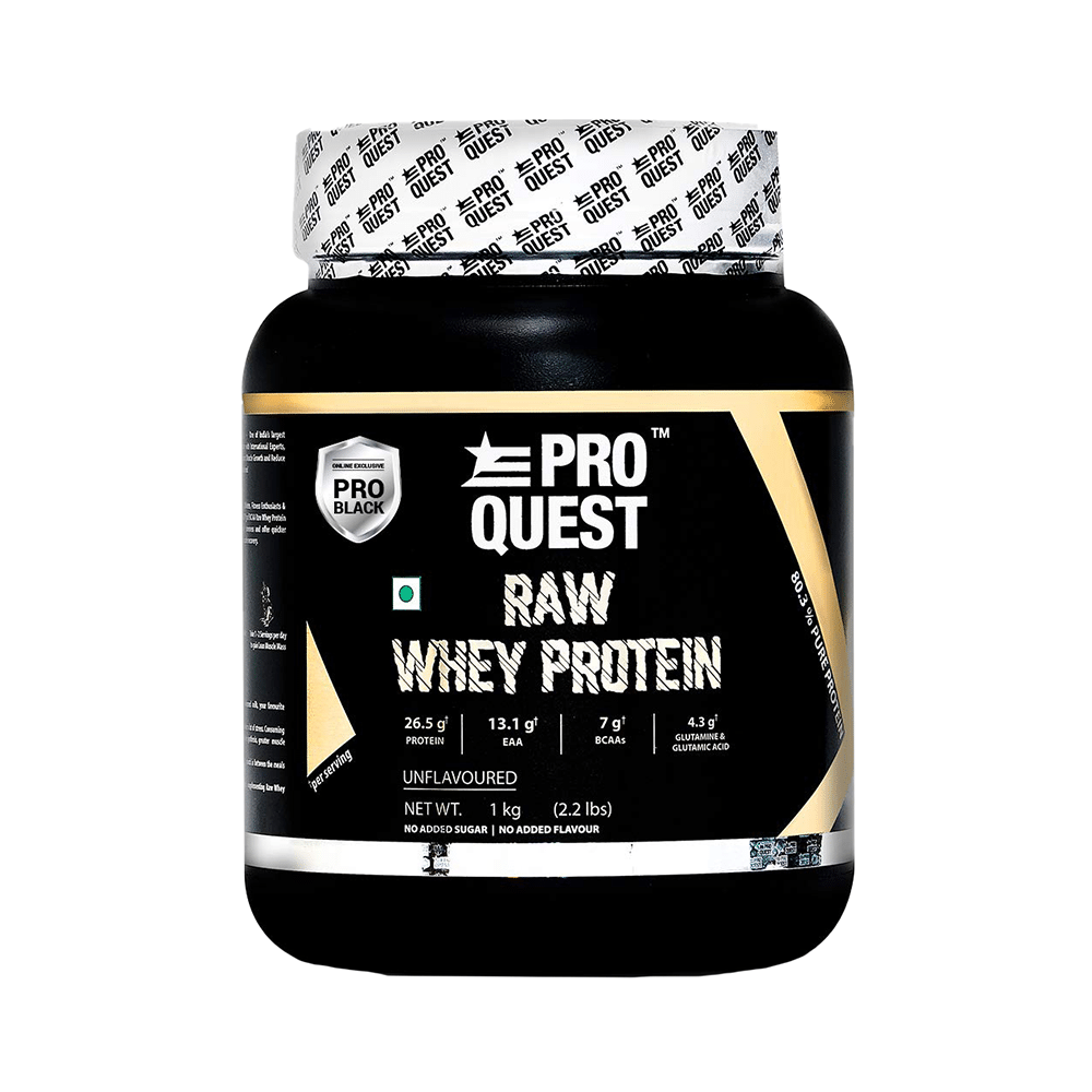 Pro Quest Raw Whey Protein Powder Unflavored - Image 1