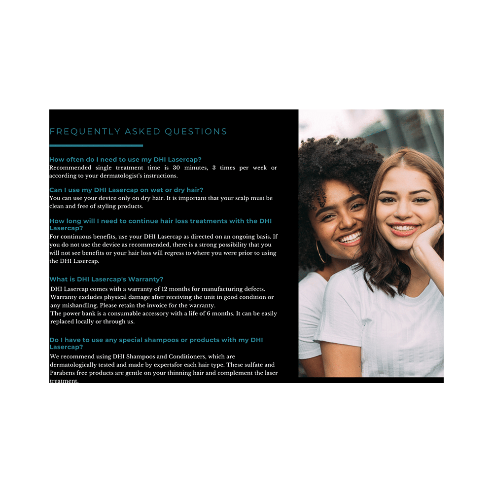 DHI Laser Cap with 272 Laser Diodes  FDA Approved & Clinically Proven for Hair Regrowth In Men & Women - Image 9