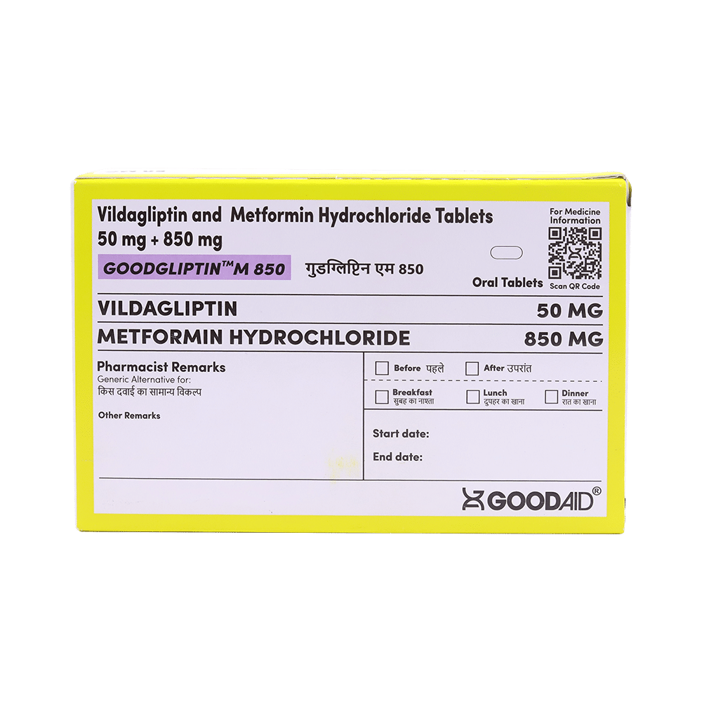 Goodgliptin M 850 Tablet - Image 1