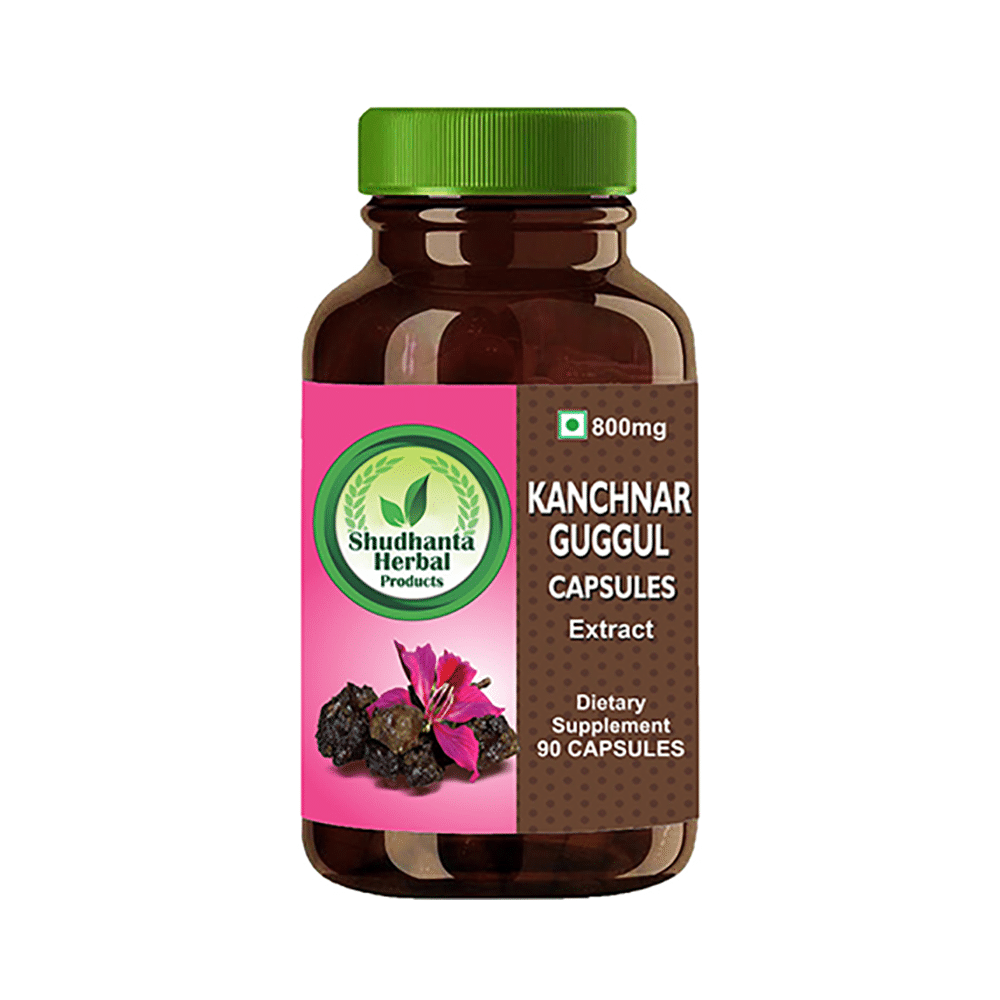Shudhanta Herbal Kanchnar Guggul 800mg Capsule - Image 1