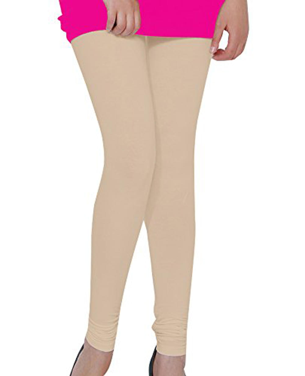 Newmom Maternity Leggings with Seamless Tummy Support Size 4 Beige