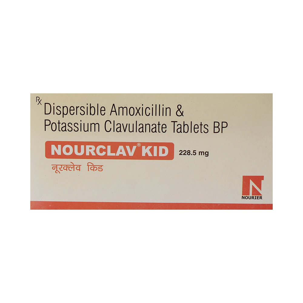 Nourclav Kid 228.5mg Tablet DT - Image 1