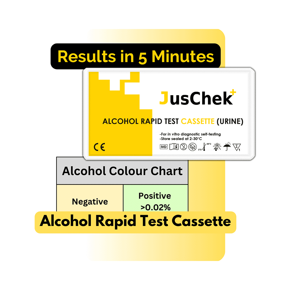 JusChek+ Alcohol Rapid Test Cassette (Urine) - Image 7