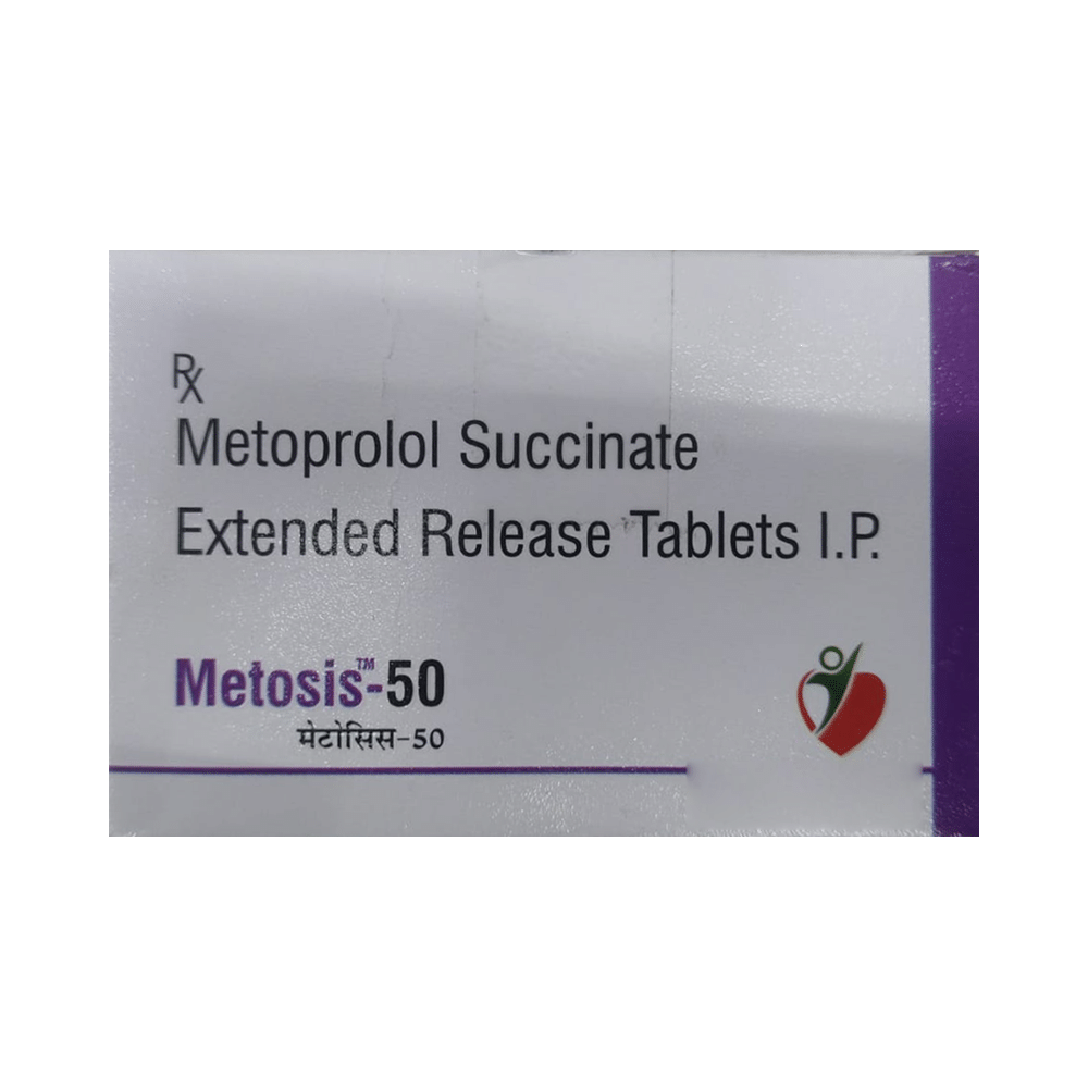 Metosis 50 Tablet ER - Image 1