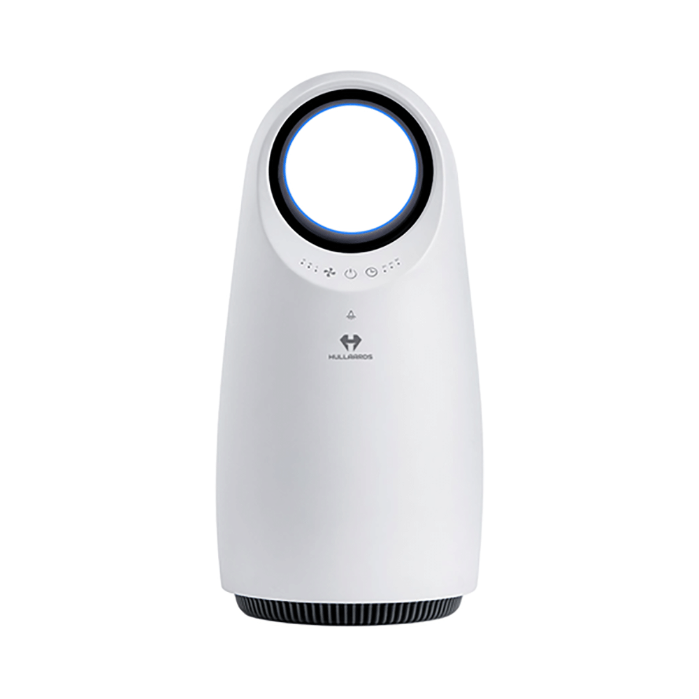 Hullaards Air Purifier with 3 in 1 Filter and Quiet Operation White - Image 1