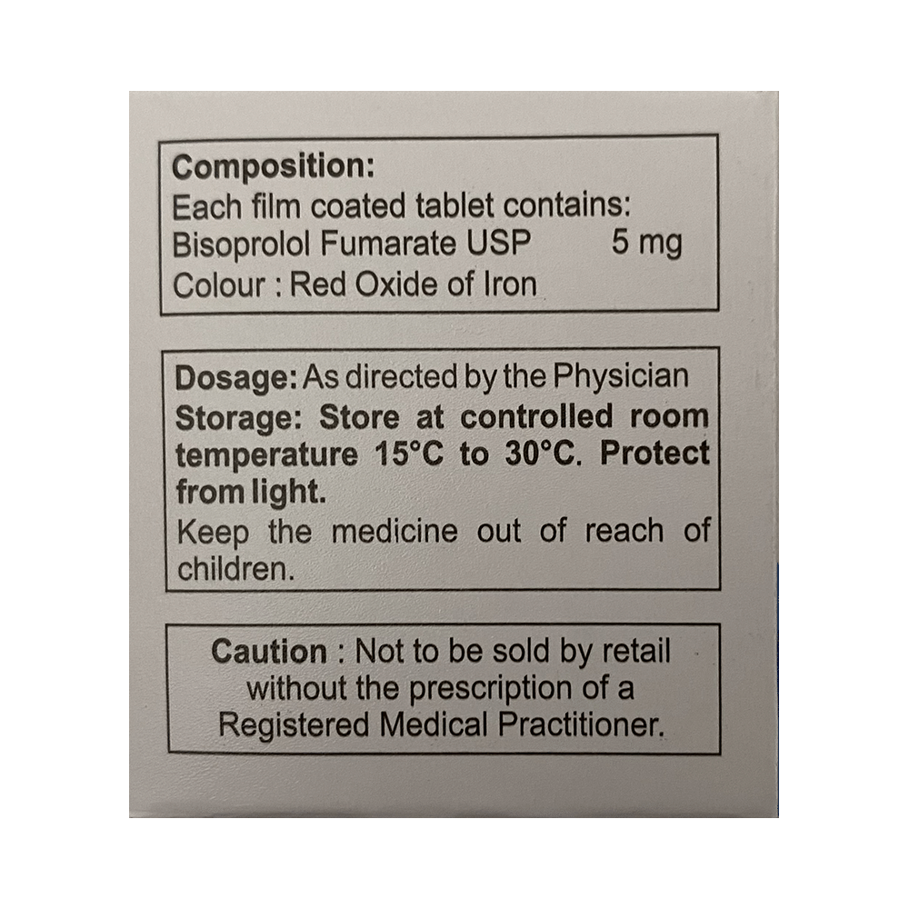 Bisopoise 5 Tablet - Image 2