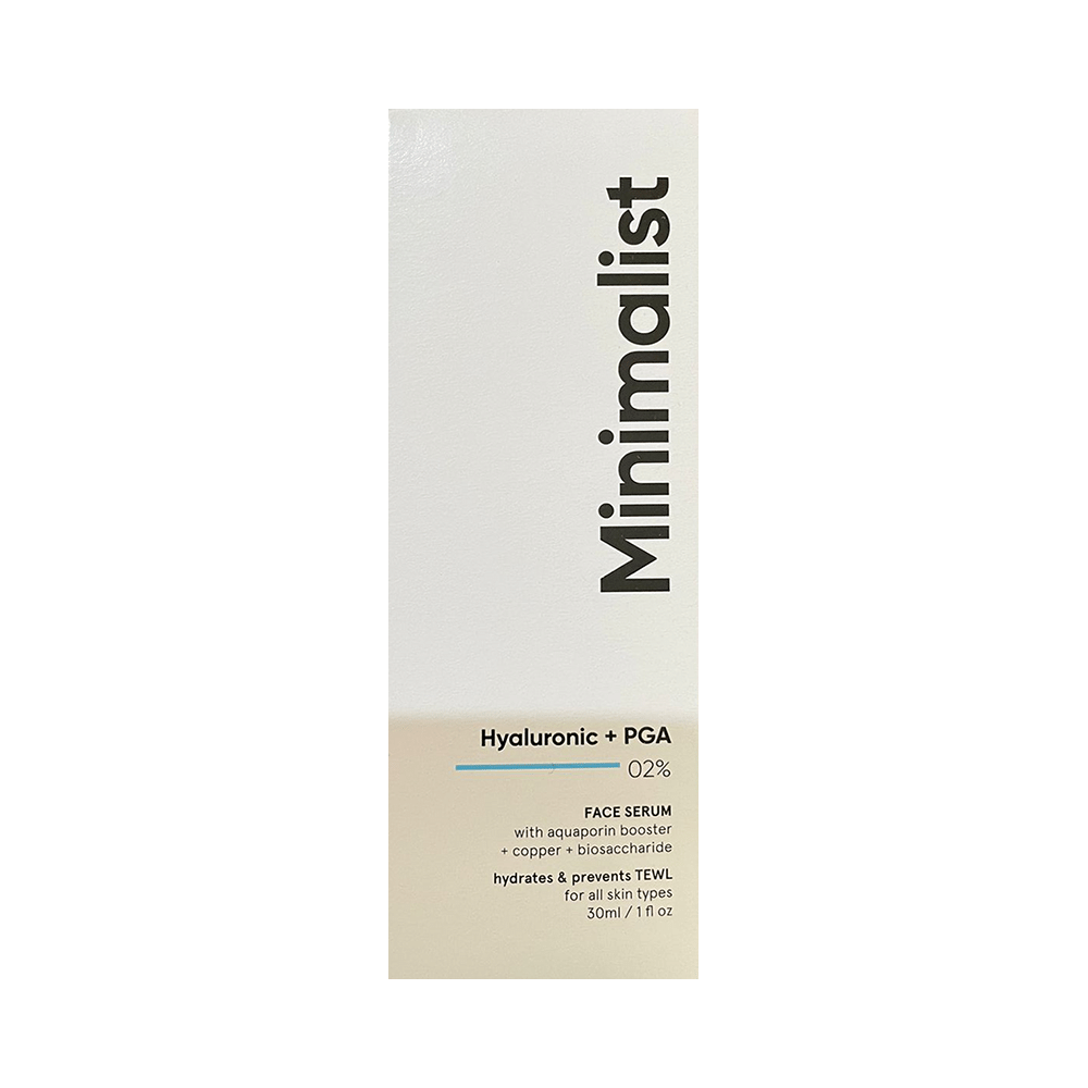 Minimalist Hyaluronic + PGA 02% Face Serum - Image 1