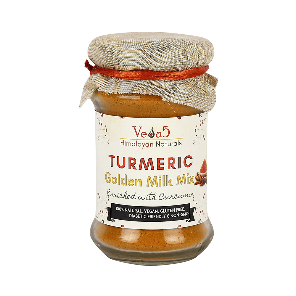 Veda5 Turmeric Golden Milk Mix Powder - Image 1
