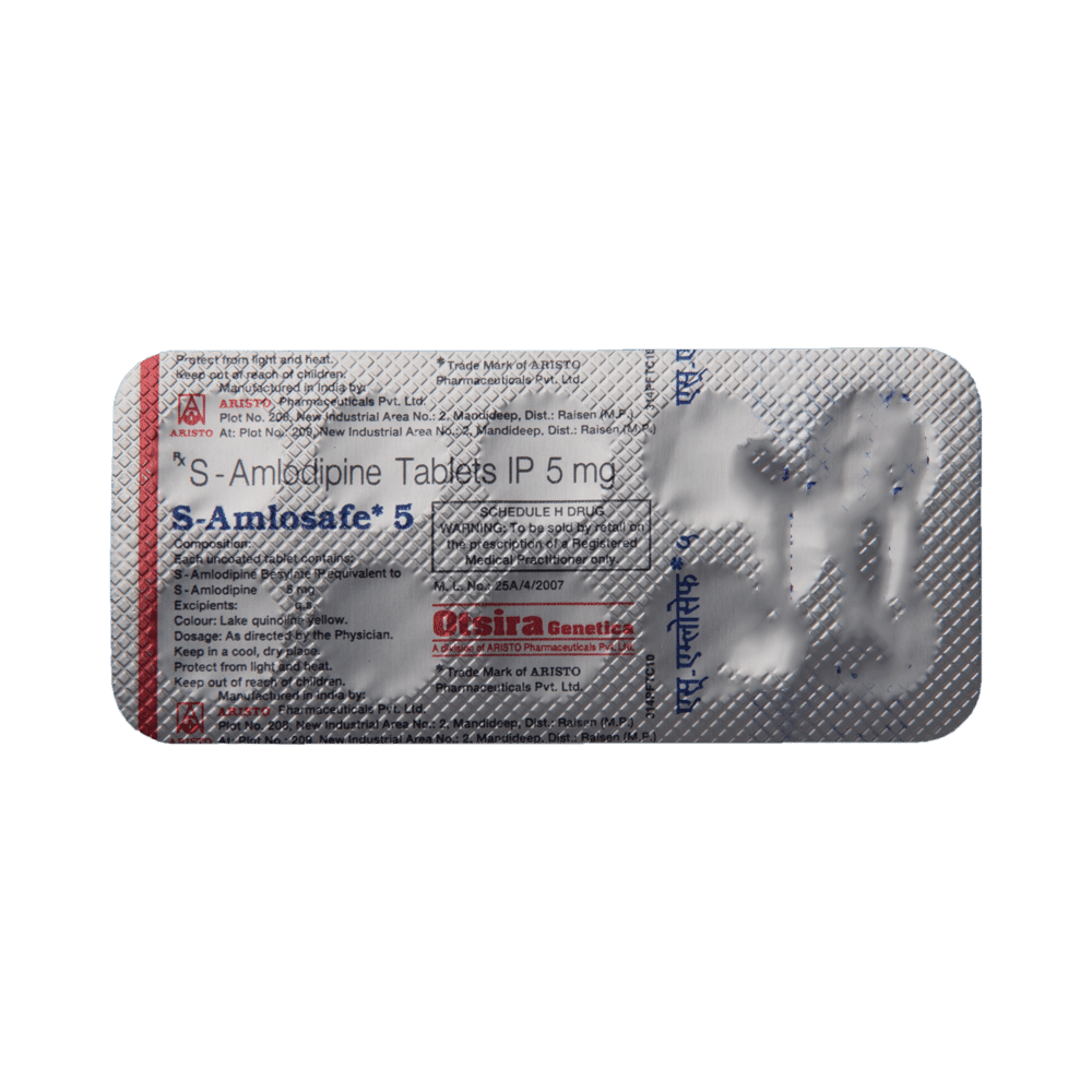 S-Amlosafe 5 Tablet - Image 5