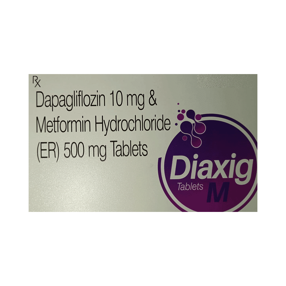 Diaxig M 10mg/500mg Tablet