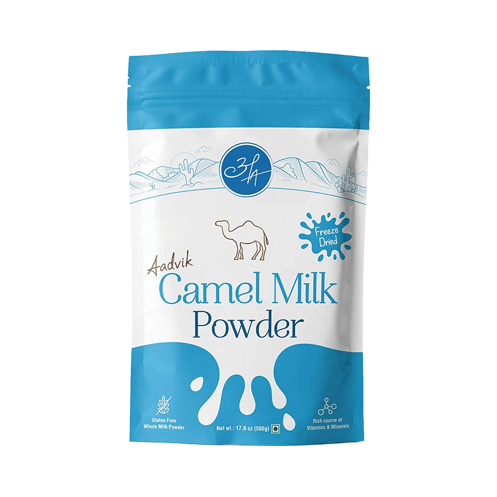 Aadvik Camel Milk with Vitamins & Minerals | Gluten Free | Powder Freeze Dried - Image 1