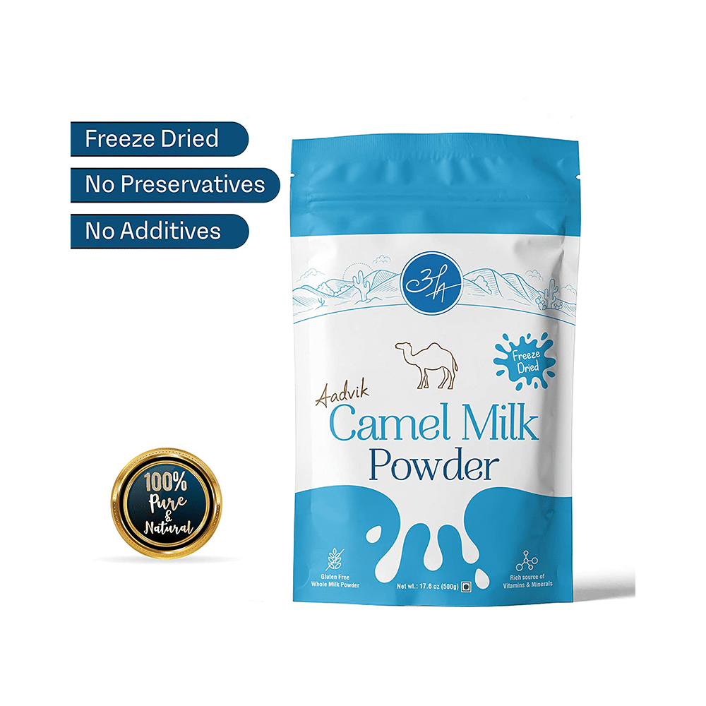 Aadvik Camel Milk with Vitamins & Minerals | Gluten Free | Powder Freeze Dried - Image 4
