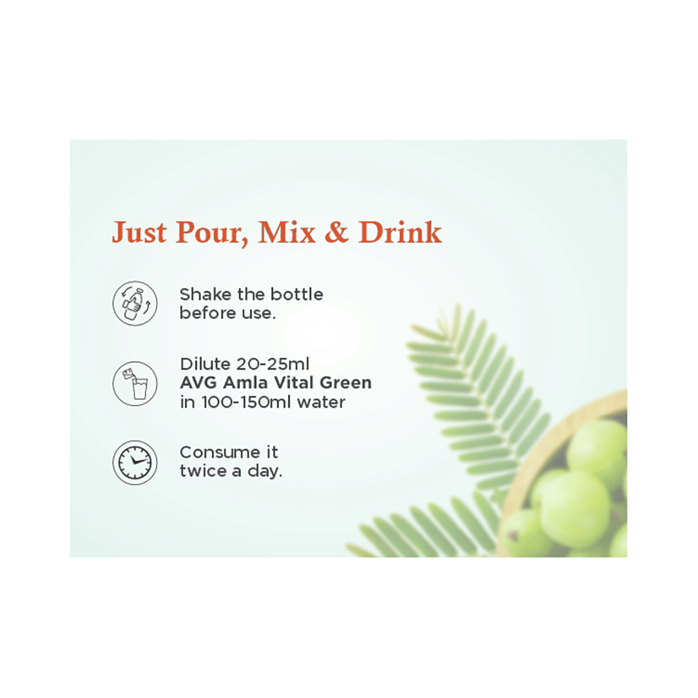 AVG Amla Vital Green with Vitamin C & Iron | Helps Build Immunity - Image 7