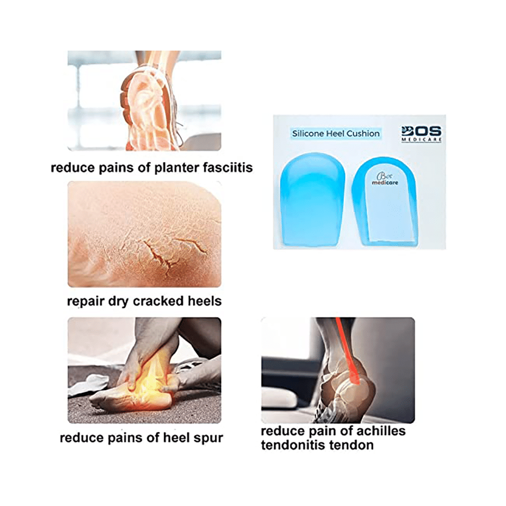 Bos Medicare Surgical Silicone Gel Heel Cushion Small - Image 5