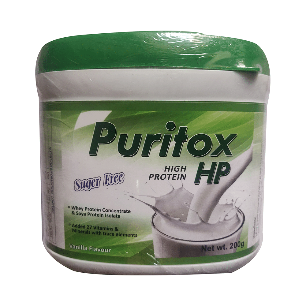 Puritox HP Powder Vanilla Sugar Free - Image 1