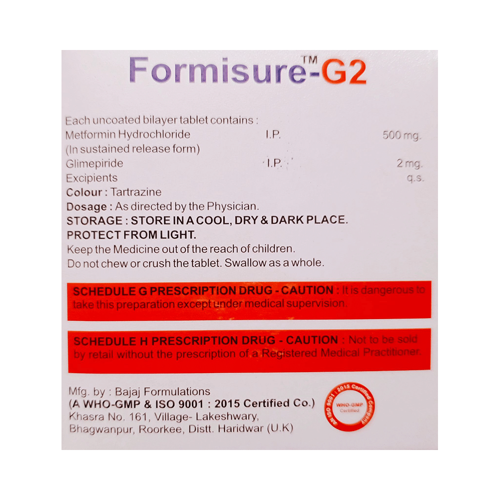Formisure-G 2 Tablet SR - Image 2