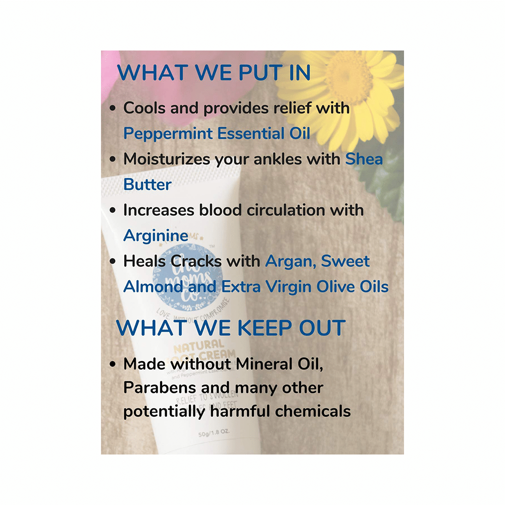 The Moms Co. Natural Foot Cream - Image 4
