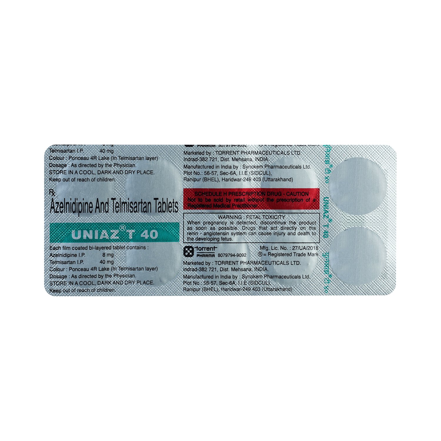 Uniaz T 40 Tablet - Image 5
