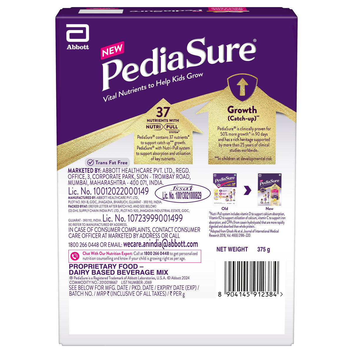 Pediasure Vanilla Flavour Nutrition Powder for Kids Growth - Image 4