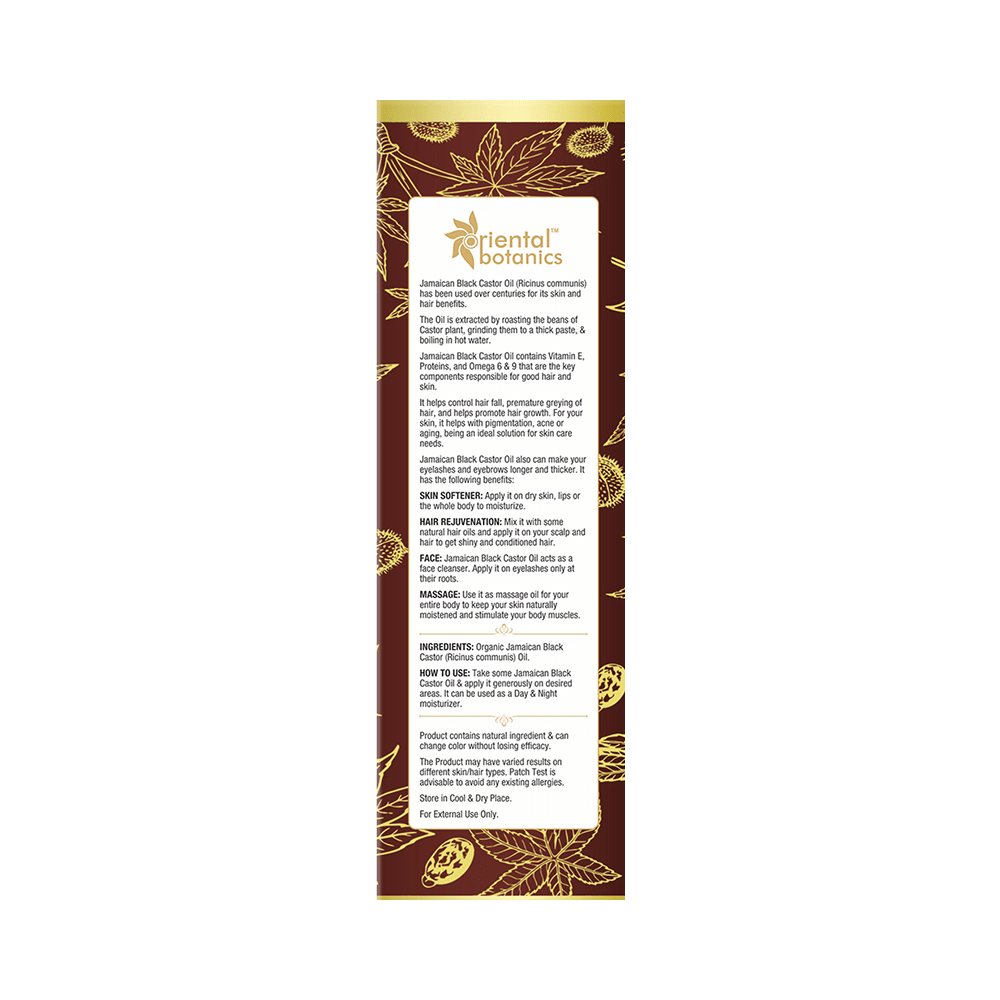 Oriental Botanics Jamaican Black Castor Oil with Comb Applicator - Image 3