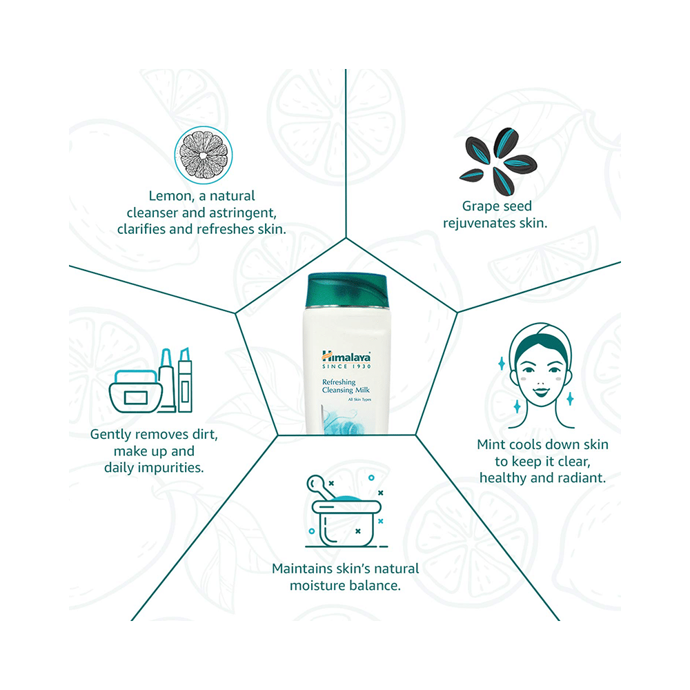 Himalaya Refreshing Cleansing Milk - Image 5