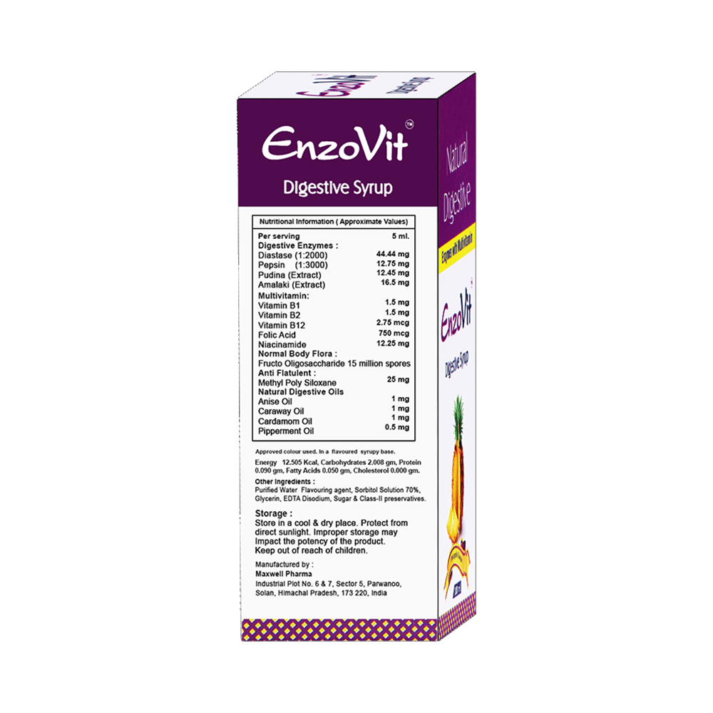 Dr. Ethix's Enzovit Syrup (100ml Each) - Image 2