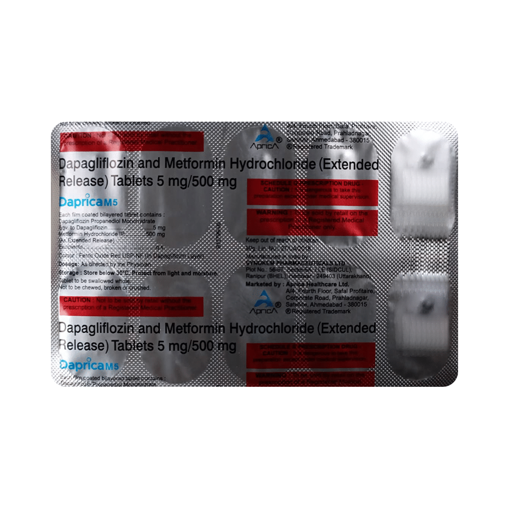 Daprica M 5 Tablet ER