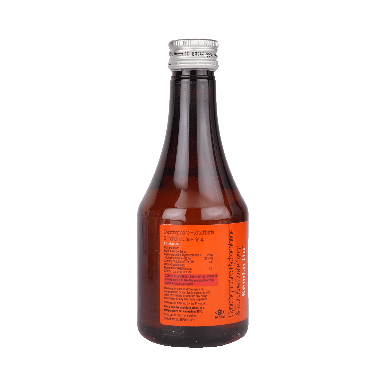 Kemlactin Syrup Orange Sugar Free - Image 7